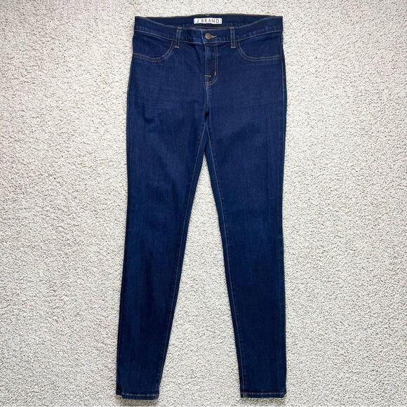 J BRAND Super Skinny Jeans Starless Blue Size 30 - Picture 2 of 10
